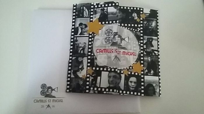 Notre faire part thème cinéma - 2