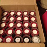 103 diy photophores de fait ! et oui, on a mangé tout cela en moins de 4 mois :d - 2