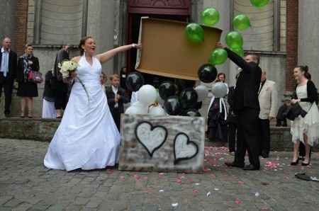sortie eglise