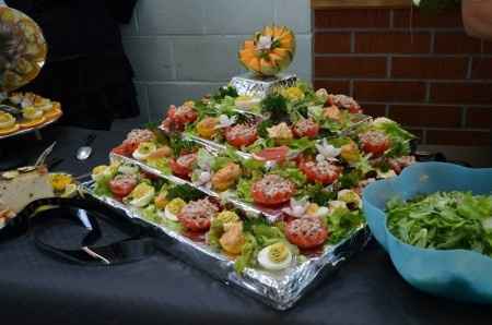 buffet  de reception 