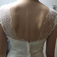 dos tulle brodée