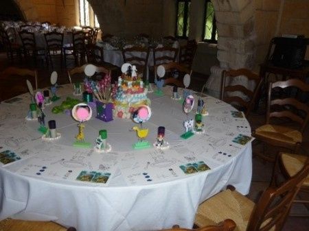 idée déco table enfant