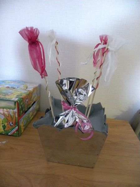 on commence les décos de tables