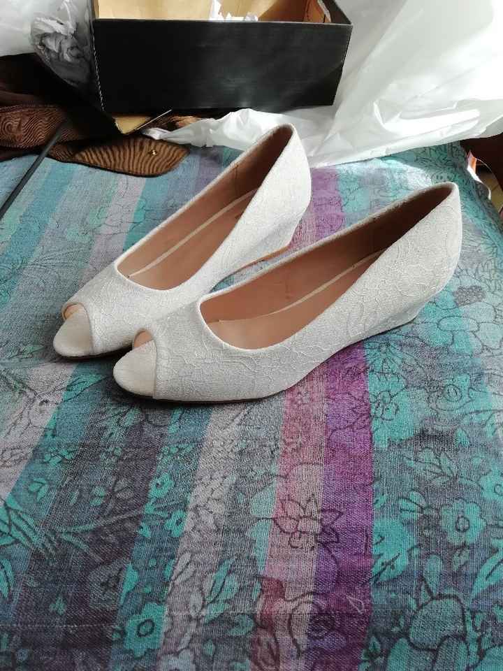 sos  chaussure  à 3 jours du mariage - 2