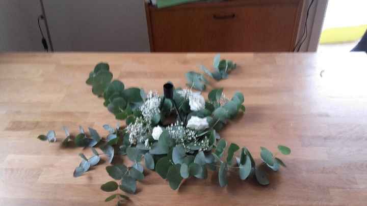 Centre de table home made... vos avis - 1