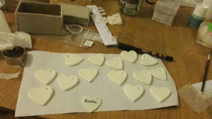 Porte nom en porcelaine froide - 2