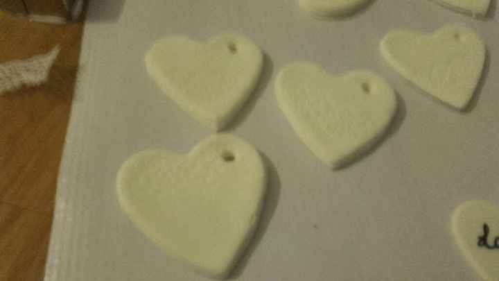 Porte nom en porcelaine froide - 3