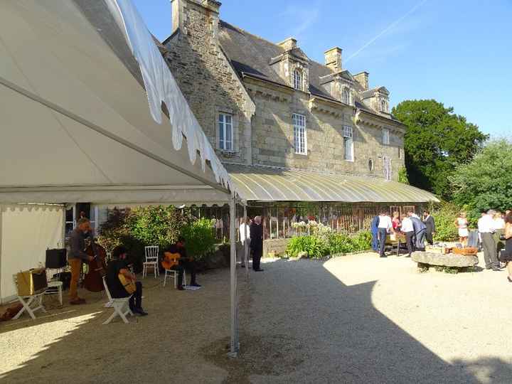 Club Busato ... Un brin de jazz pour un animer le vin d'honneur