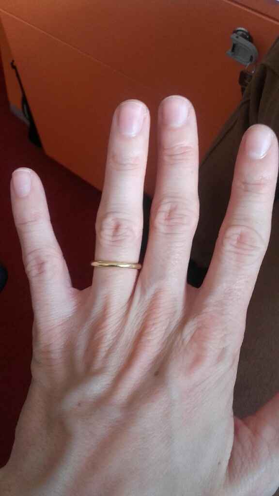  Vos bagues de fiançaille et alliance : montrez moi - 1