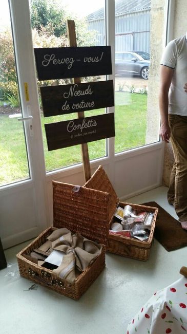 Ecriture panneau de bienvenue 1