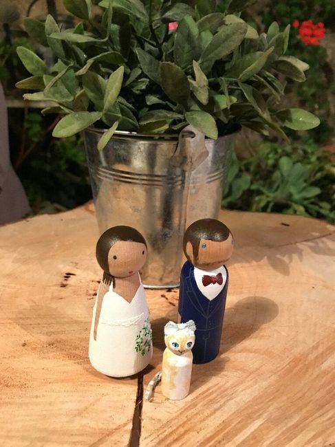 Que pensez-vous de ce cake topper ? Original, non ? - 1