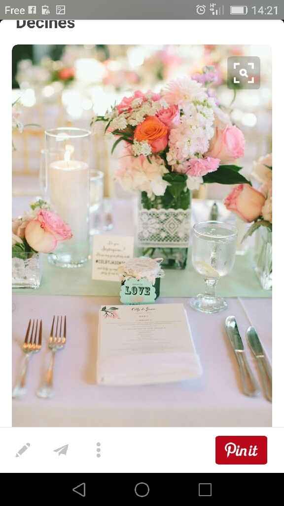 Mariage corail et vert d eau - 8