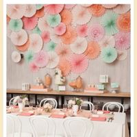 Mariage corail et vert d eau - 7