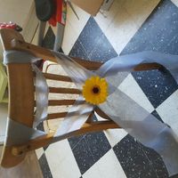 Habillage des chaises de la réception - 1