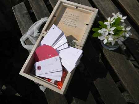 intérieur de la boîte