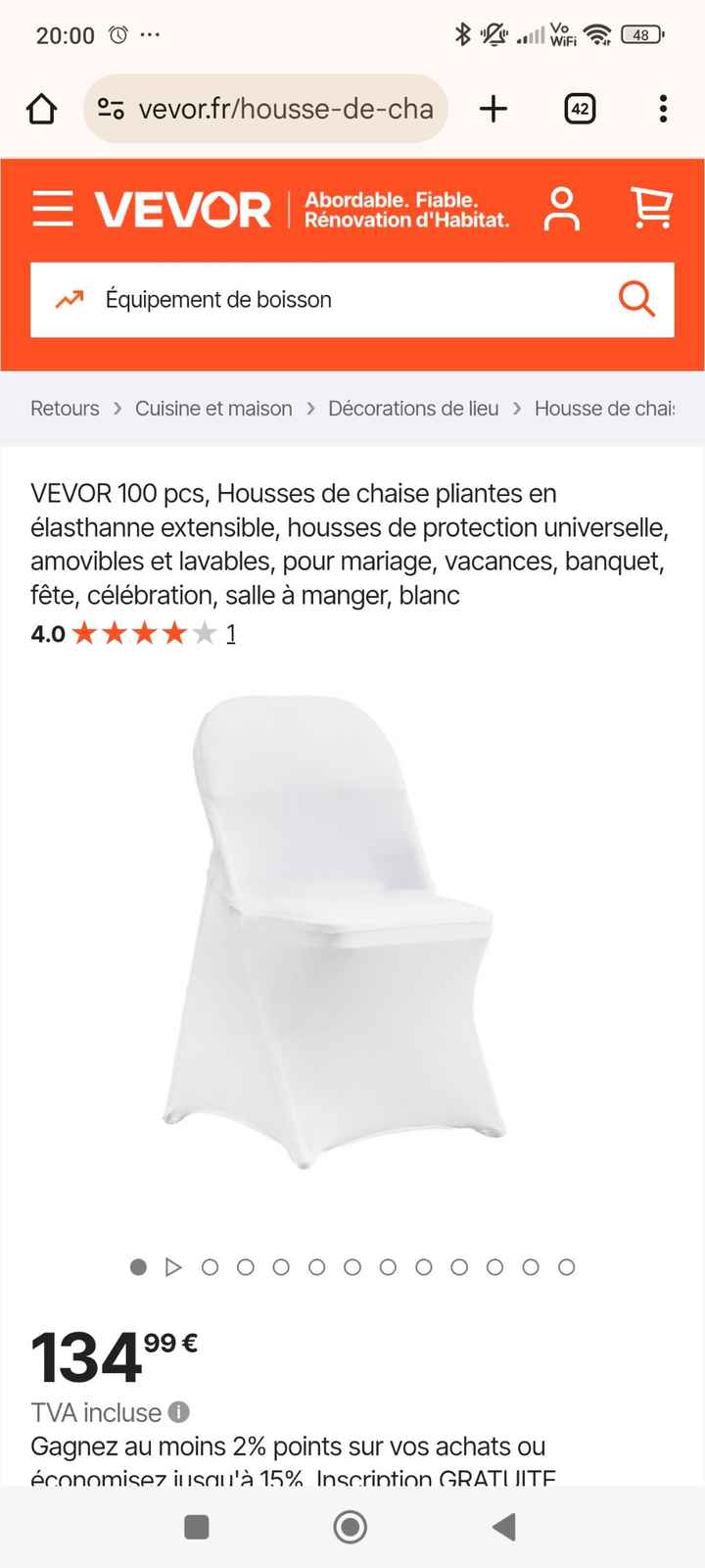 Housse de chaises - 2