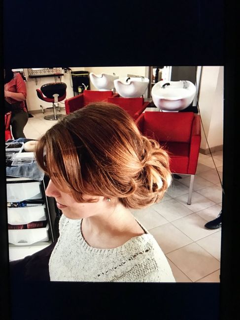 Premier essai coiffure! ça avance .... 😍 - 2