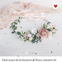 Headband, peigne fleuri, pinces... - 1