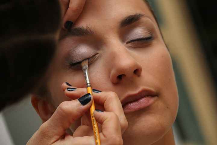 Préparation maquillage