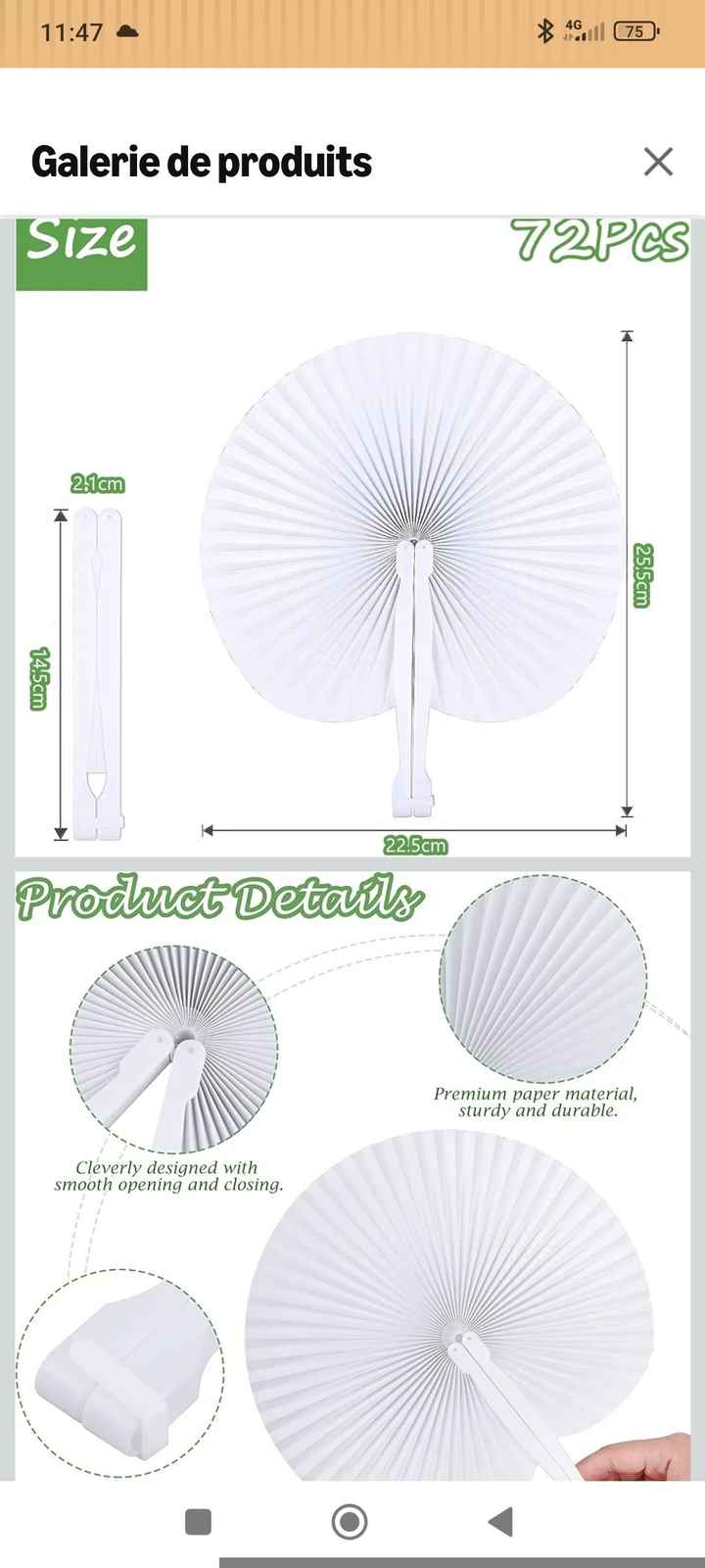 Décoration éventails - 1