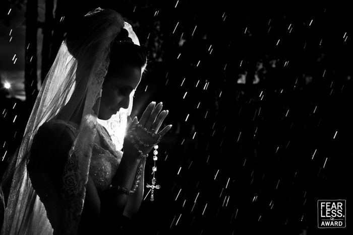 L'une des plus belles photos volées de mariée