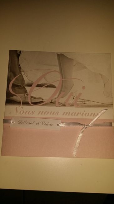 Photo de vos faire part!!!!! - 1