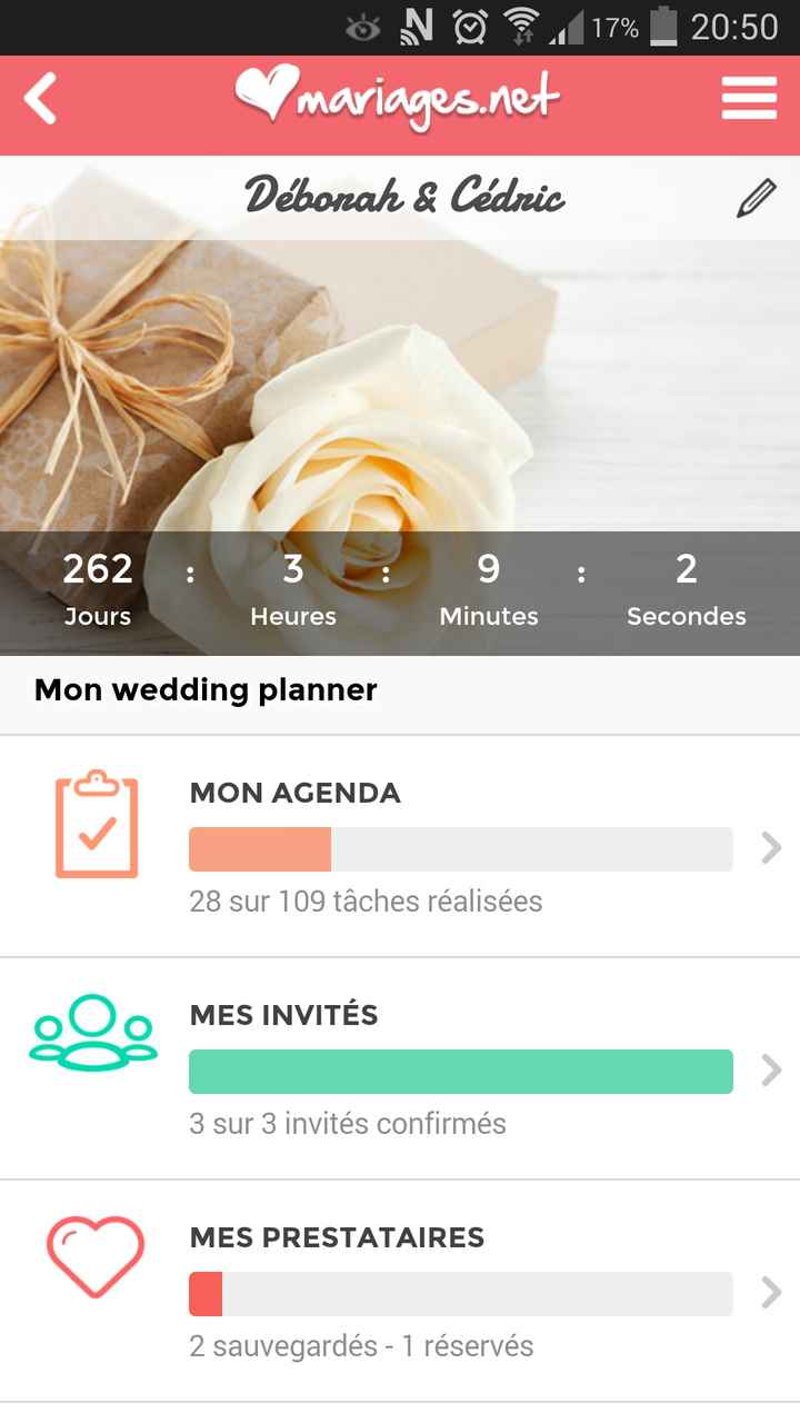 Compte à rebours général mariages.net - 1