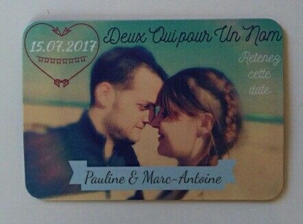 Magnet save the date - 1