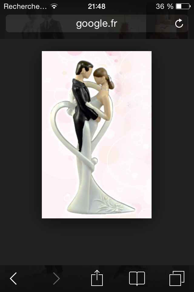 Figurine pour pièce montée  - 3