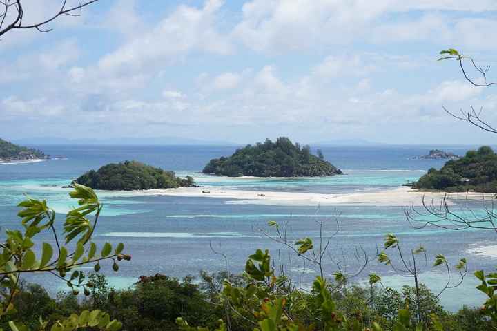 Vue du sommet de Cerf Island