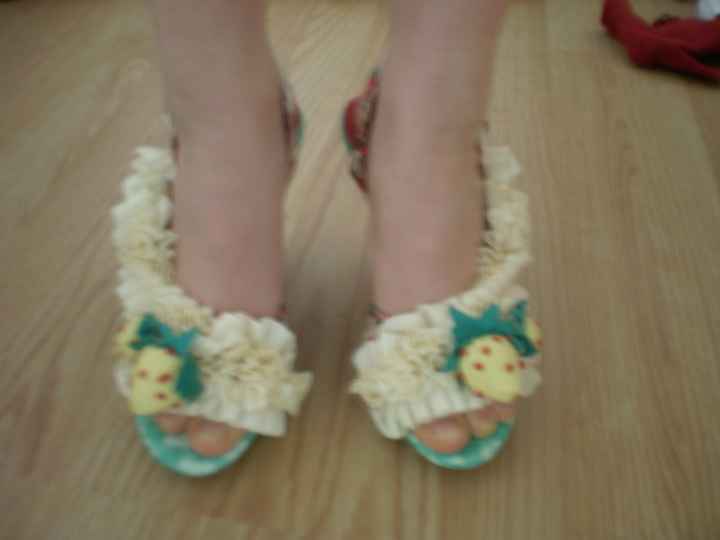 mes chaussures de face!