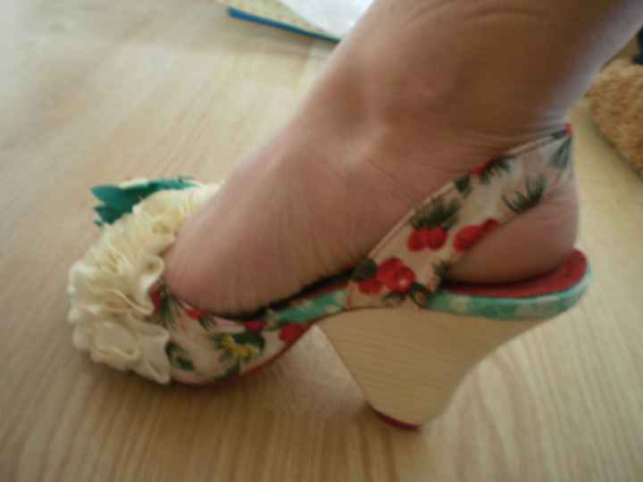 l'intérieur du pied!