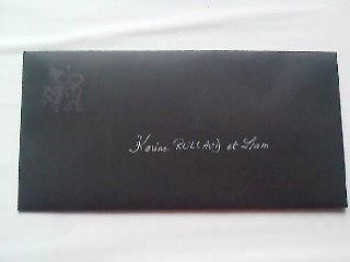 enveloppe noire