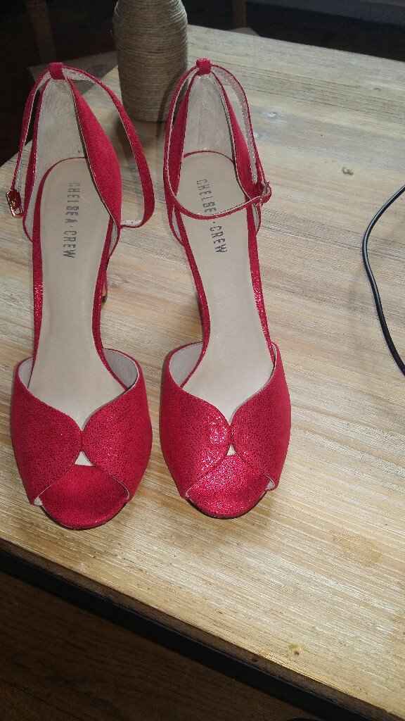 Elles sont arrivées mes chaussures rouges !!! - 2