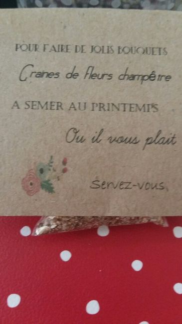 Petits cadeaux invités vh - 2