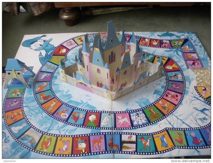 jeu de l'oie disney