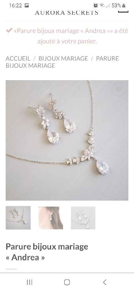 Parure de bijoux - 1