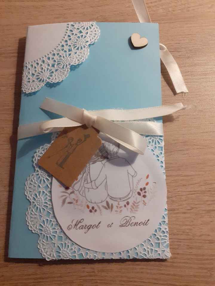 Faire-parts faits maison ! - 1