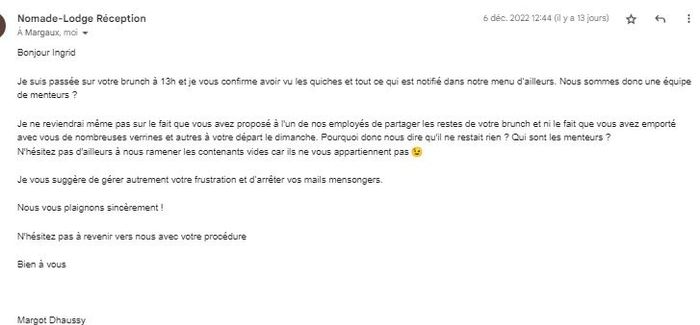 nomade lodge -mefiez vous des gestionnaire de ce lieu 8