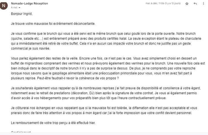 nomade lodge -mefiez vous des gestionnaire de ce lieu - 10