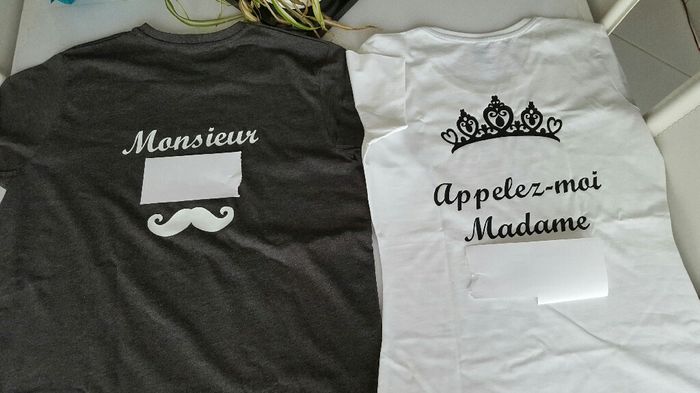 Mes tee-shirt personnalisés - 2