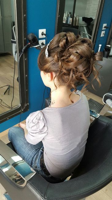 2ème essai chignon concluant - 2