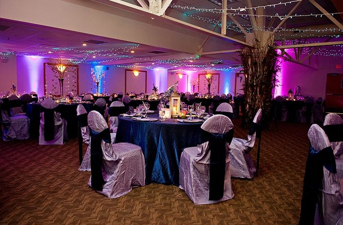 Décoration de la salle de réception