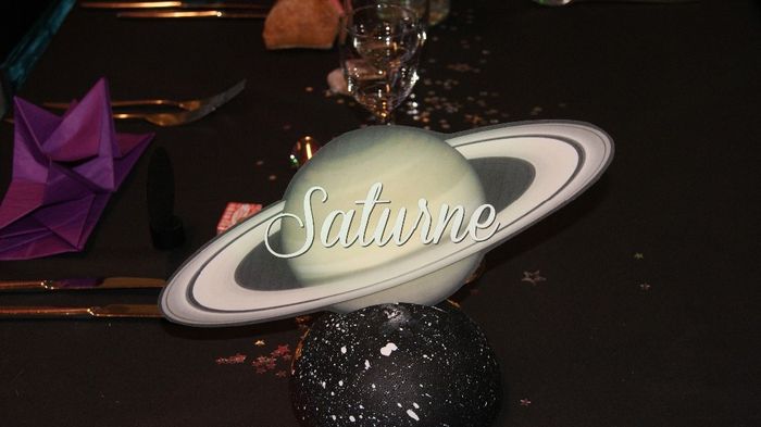 Repère table Saturne