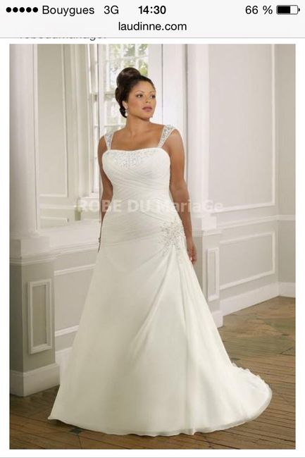 Robe pour femme ronde  - 2
