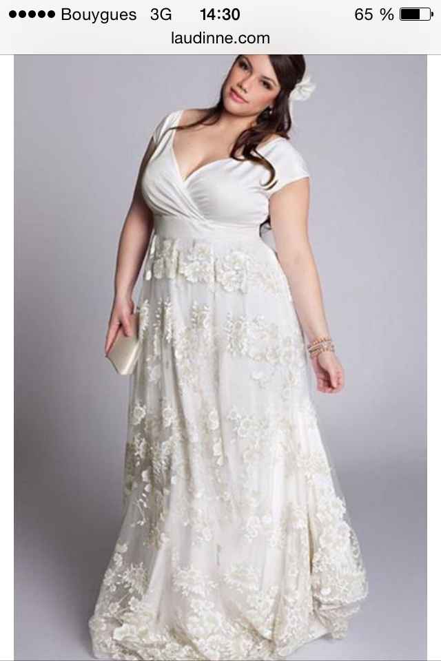 Robe pour femme ronde  - 3