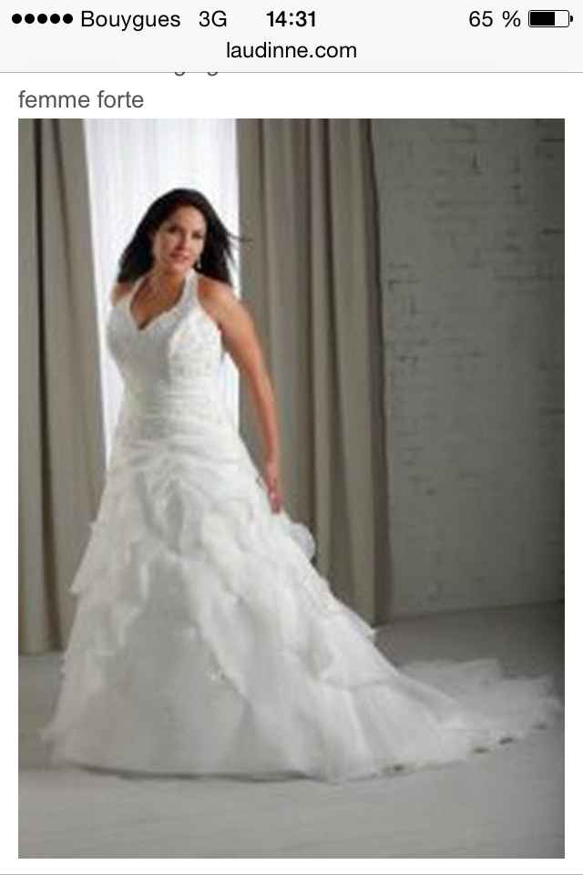 Robe pour femme ronde  - 4