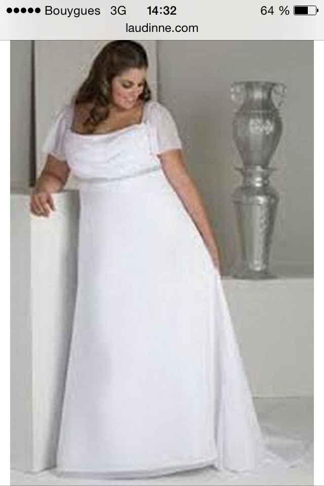 Robe pour femme ronde  - 3