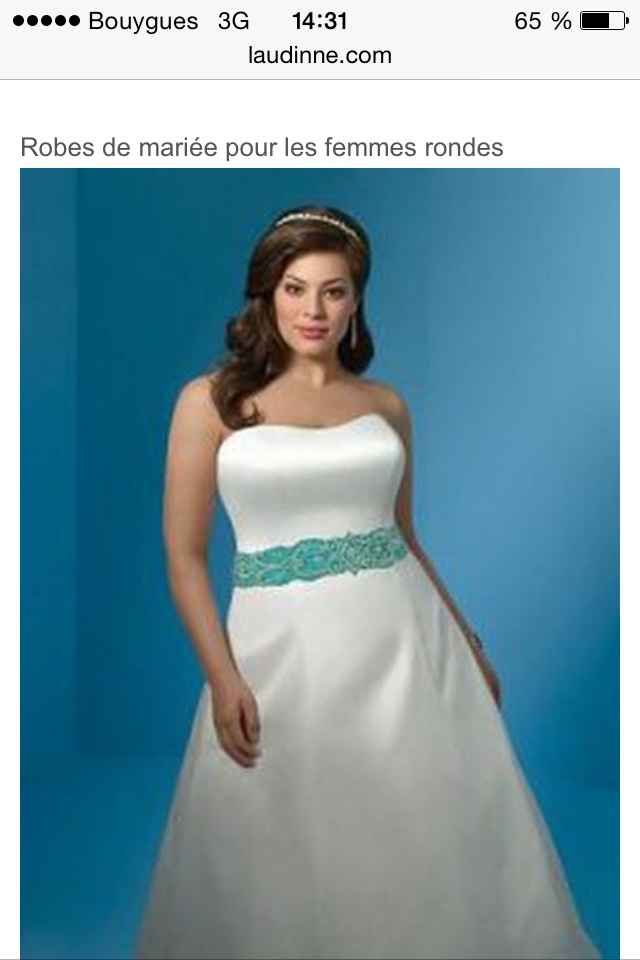 Robe pour femme ronde  - 0
