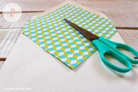 Diy personnalisé ses enveloppes - source : la mariée sous les étoiles